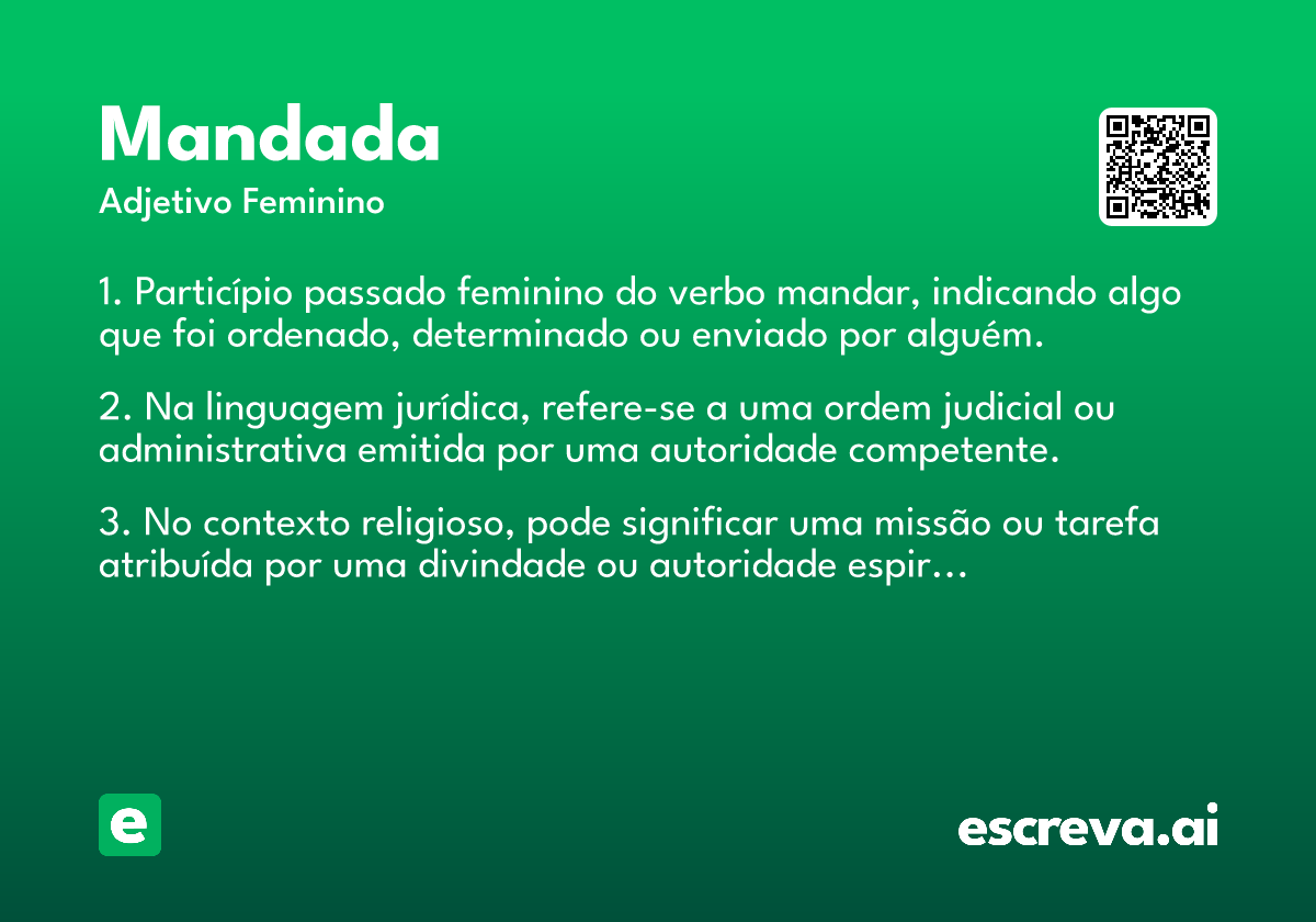 mandada