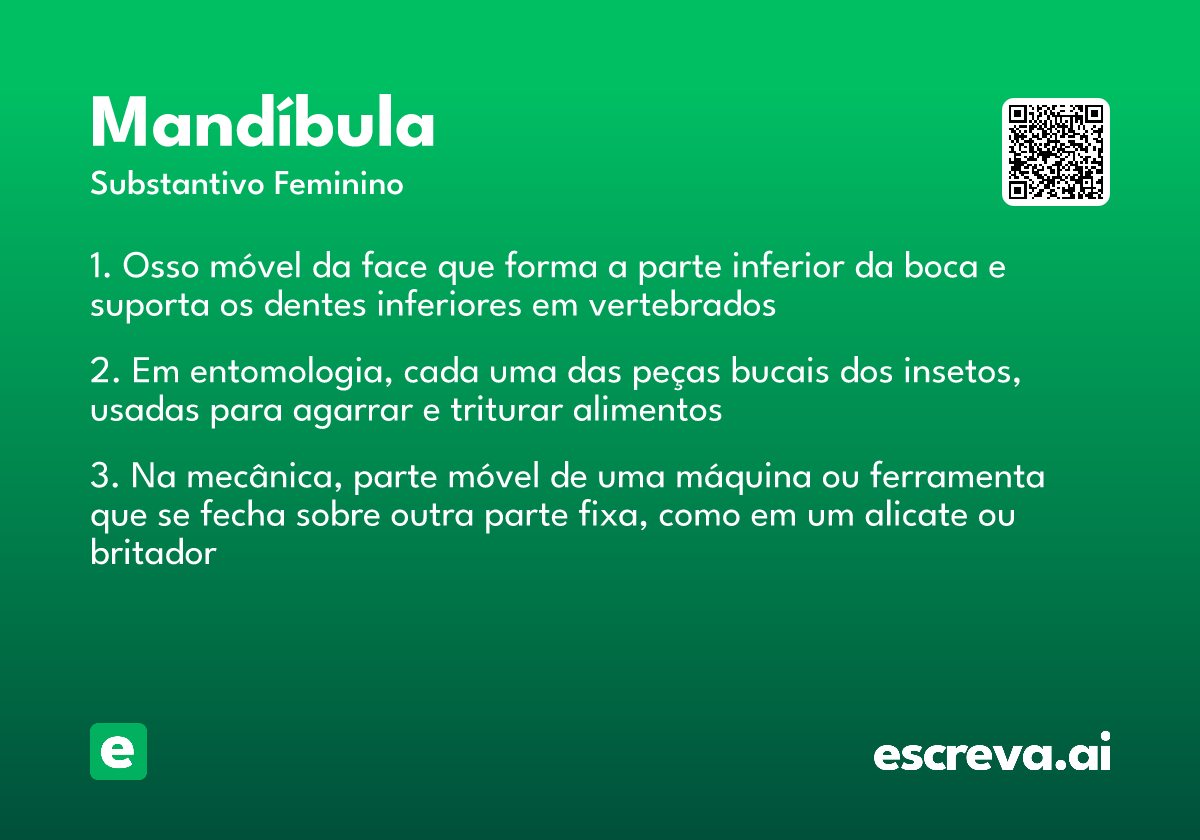 mandíbula