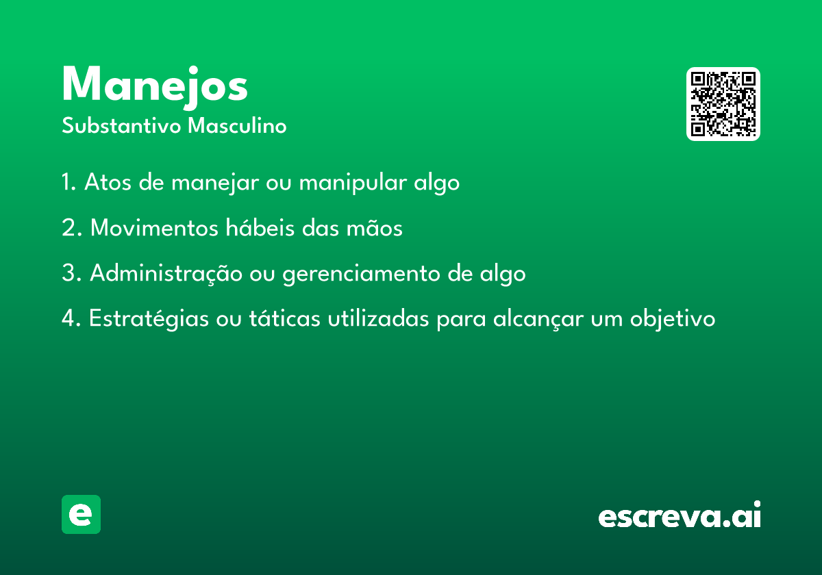 manejos
