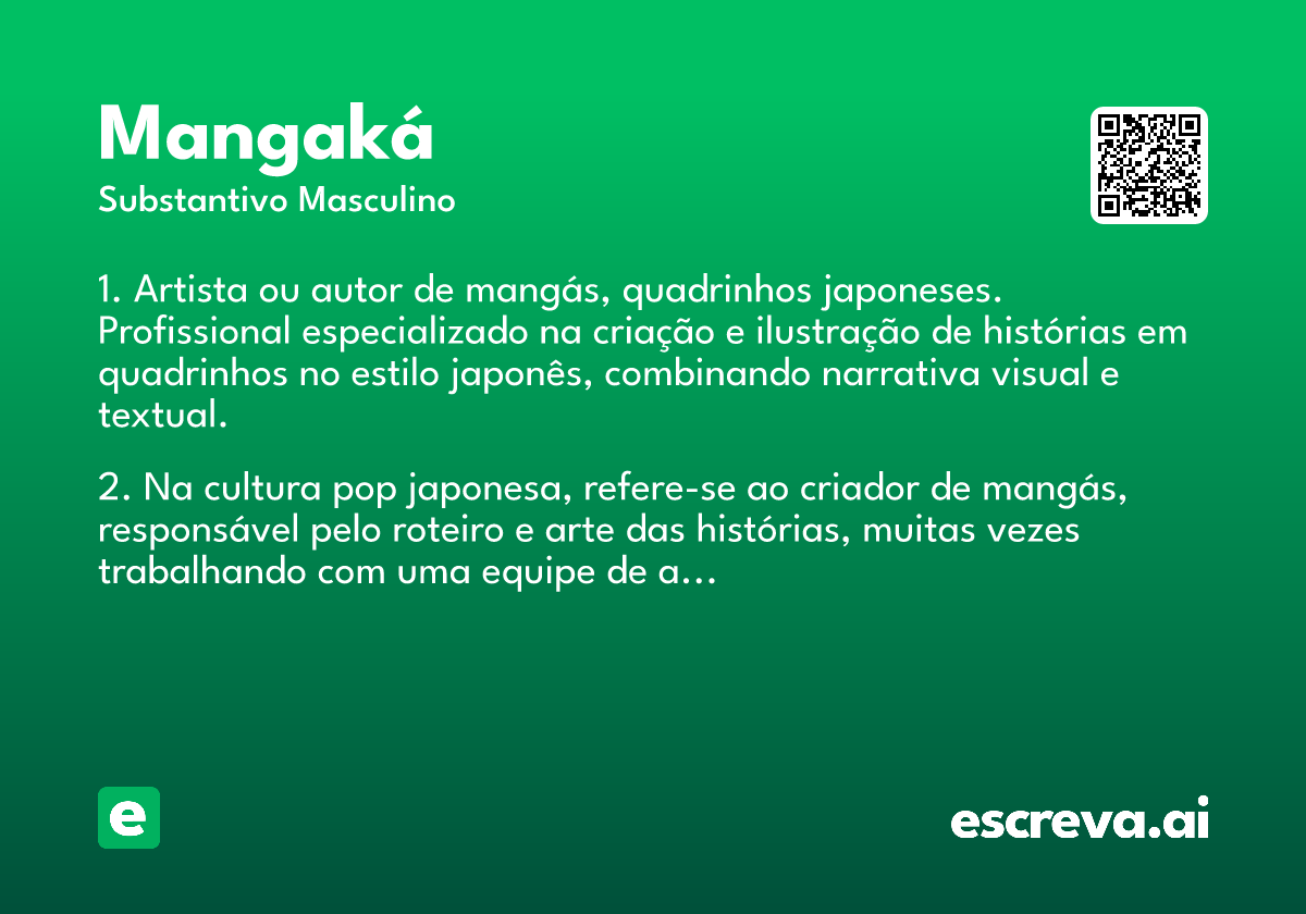 mangaká