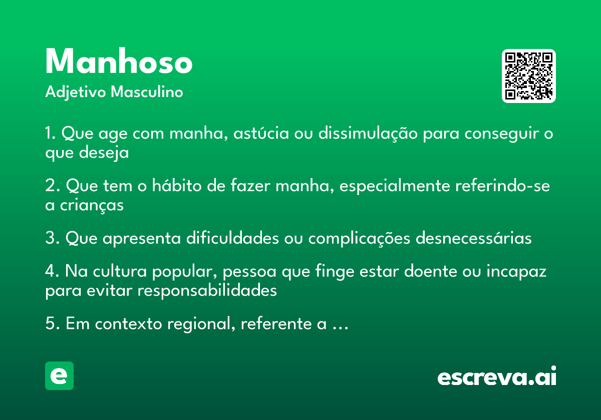 manhoso