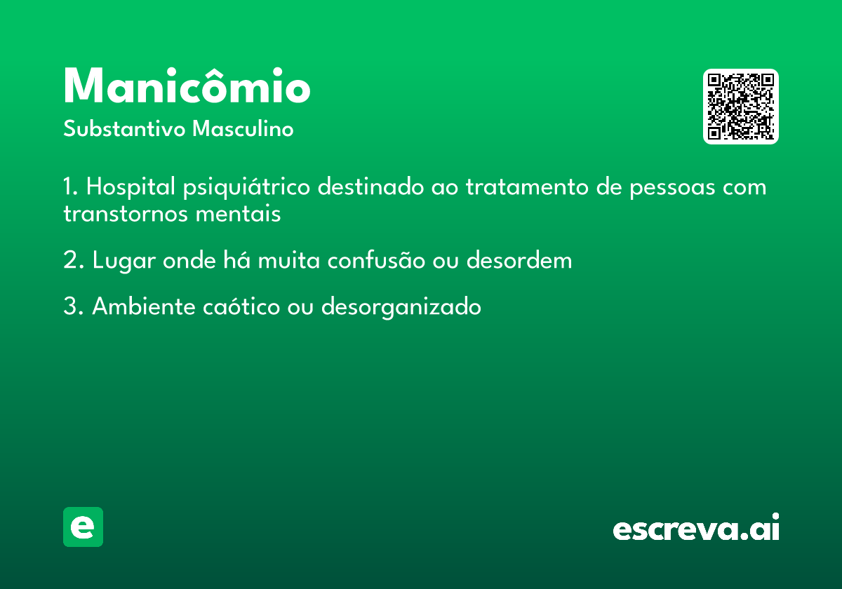 manicômio