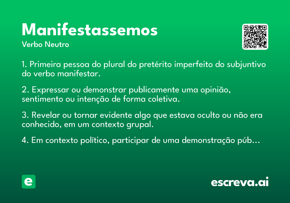 manifestassemos