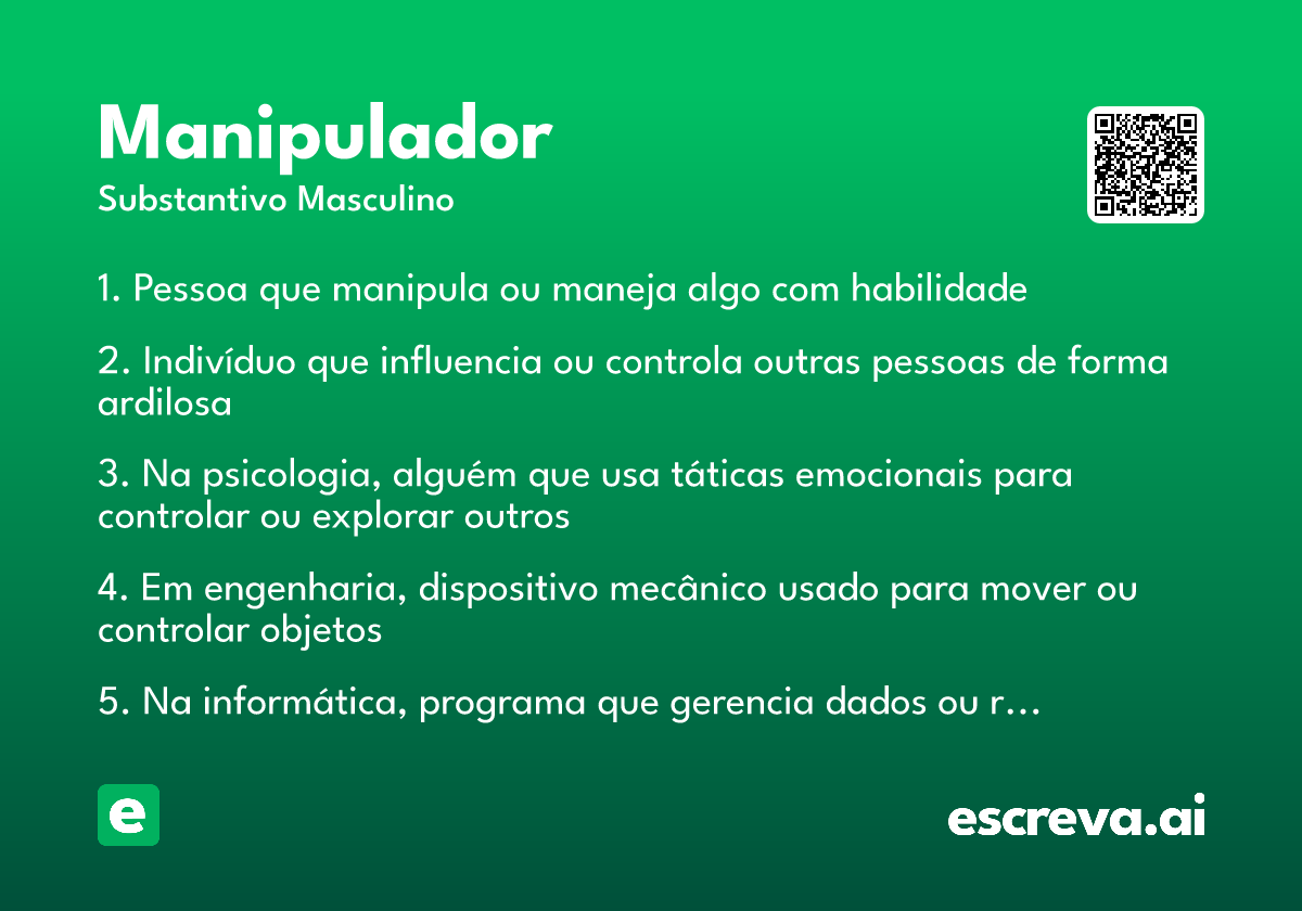 manipulador