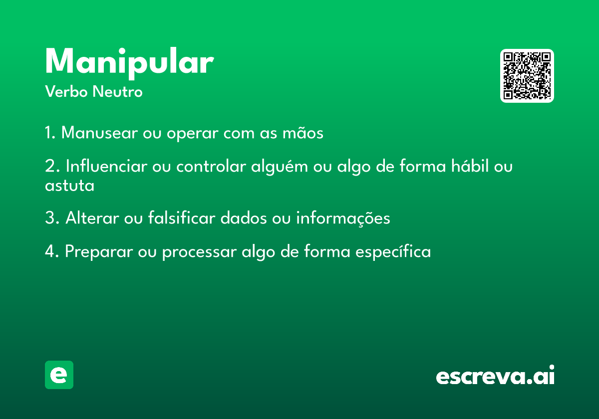 manipular
