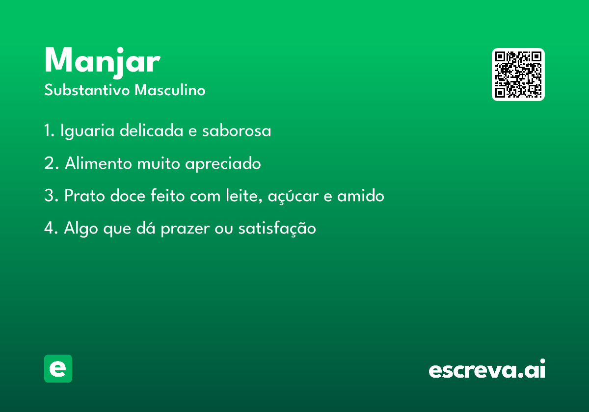manjar