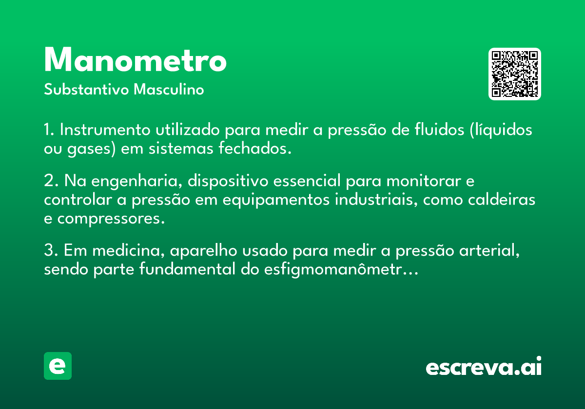 manometro