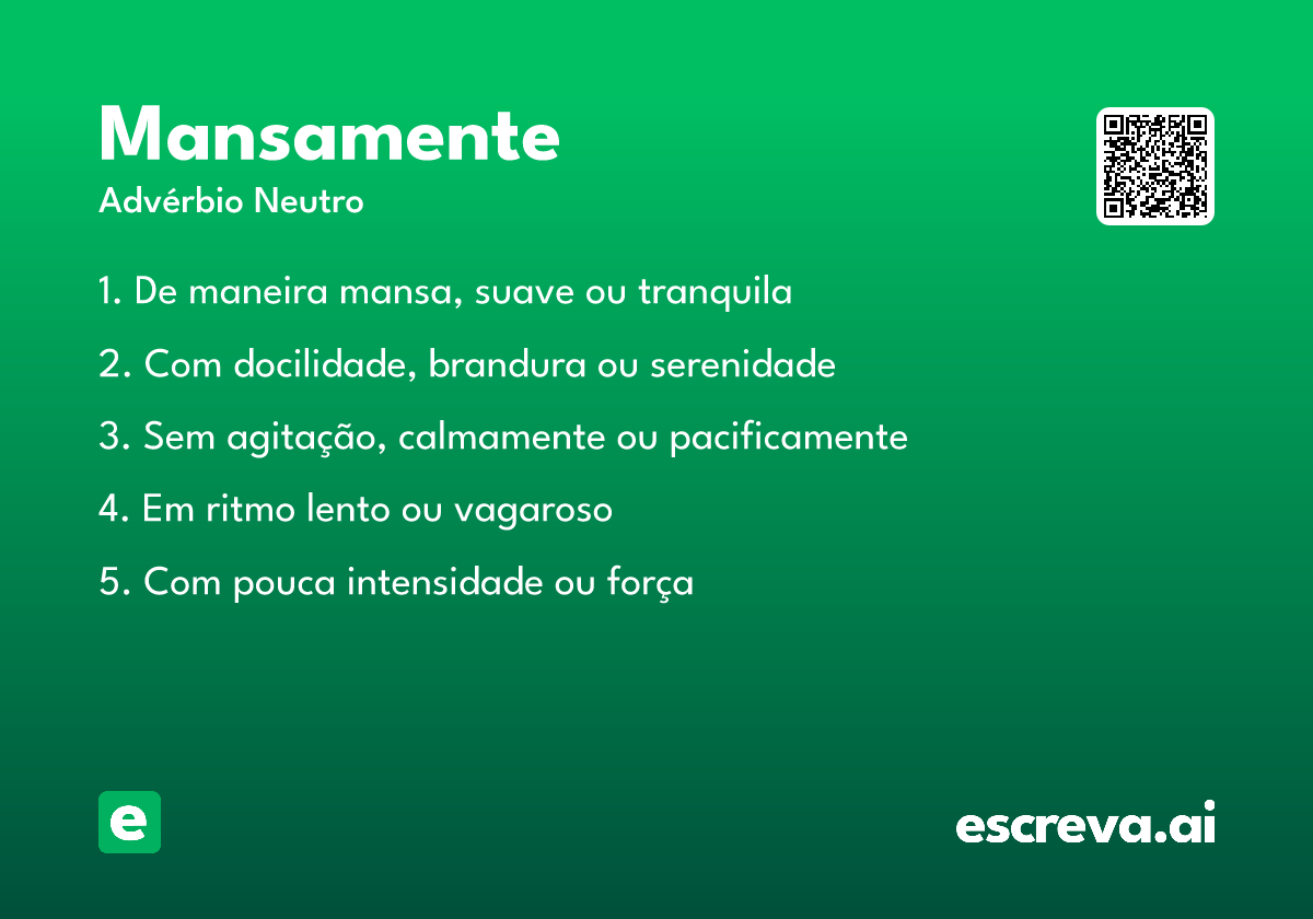mansamente