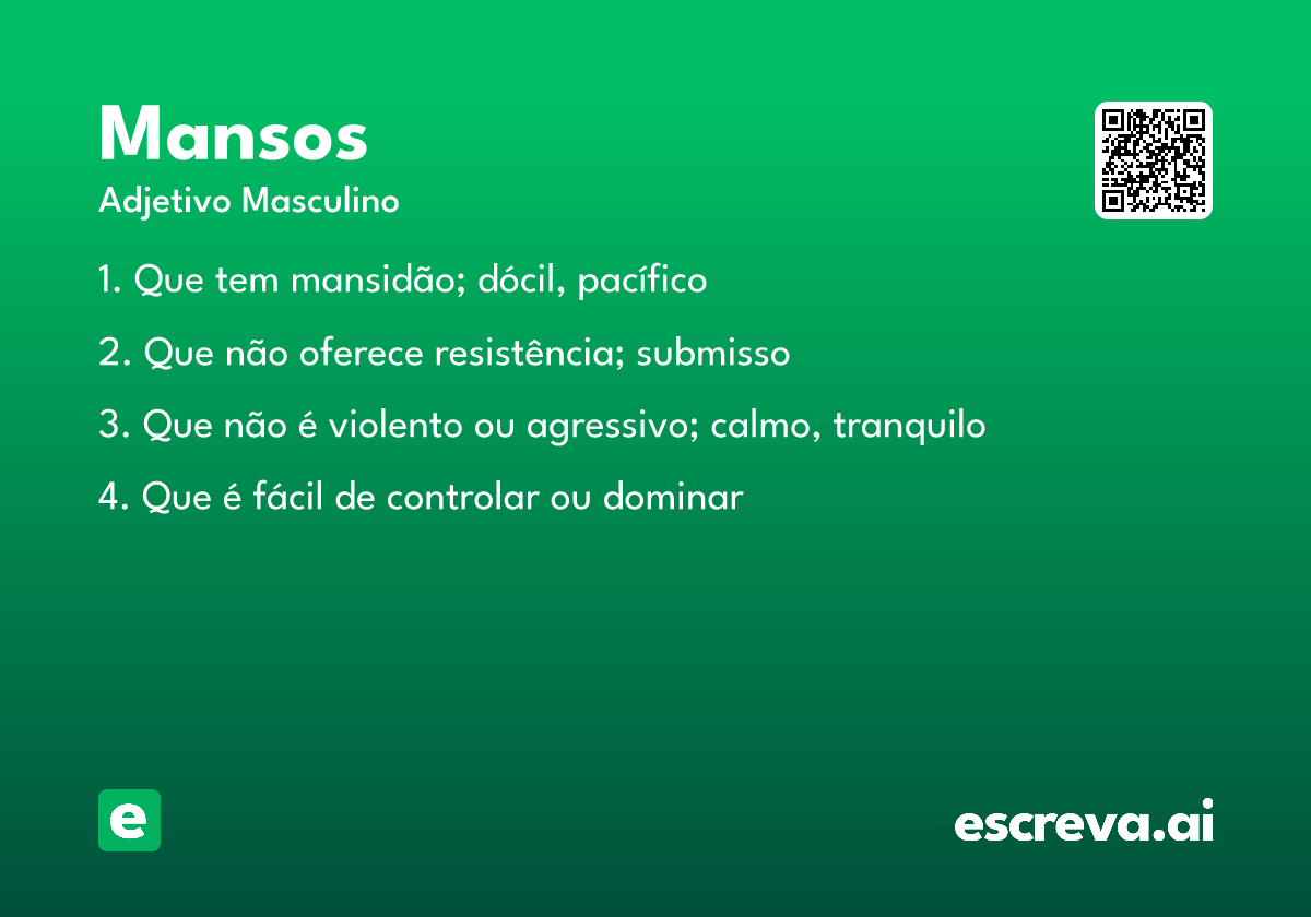 mansos