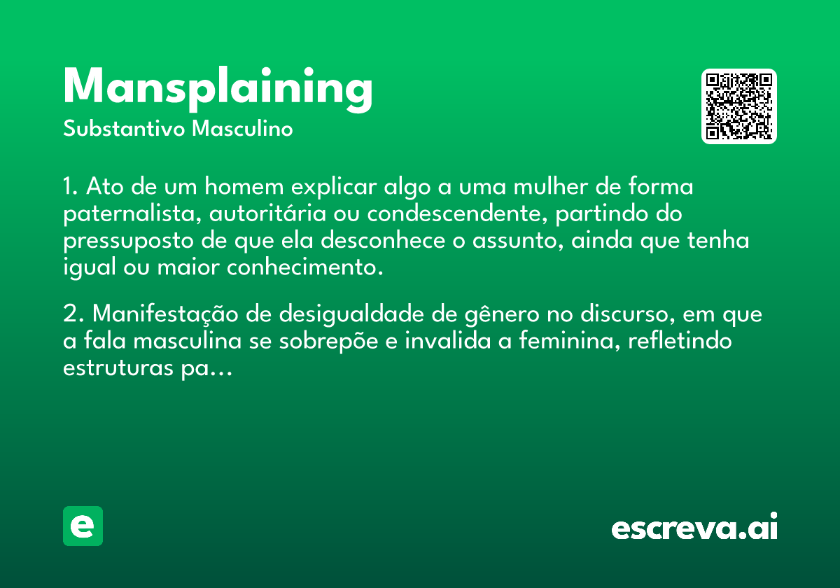 mansplaining