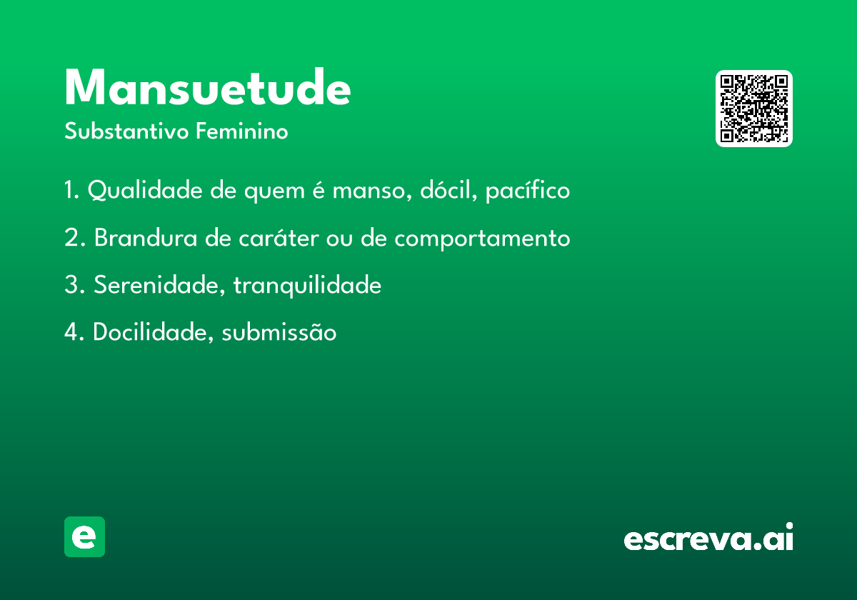 mansuetude