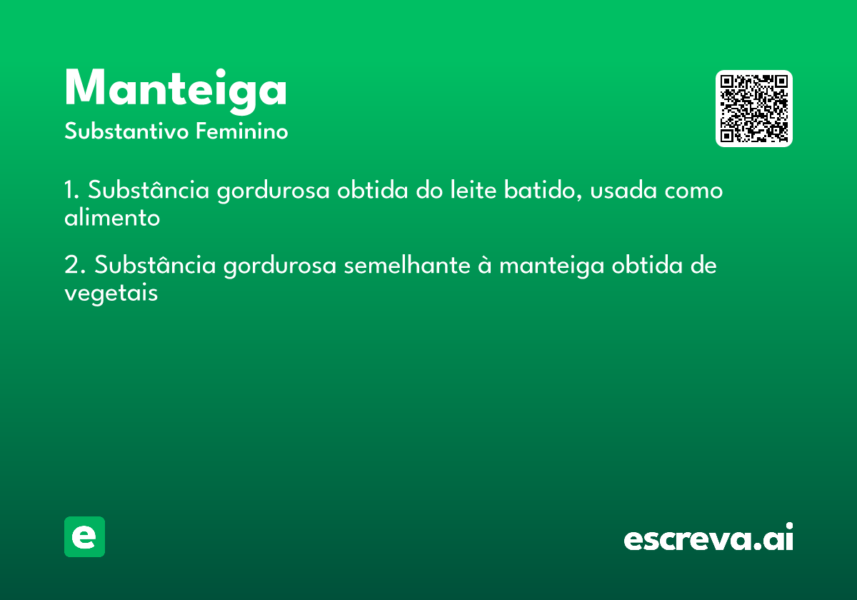 manteiga