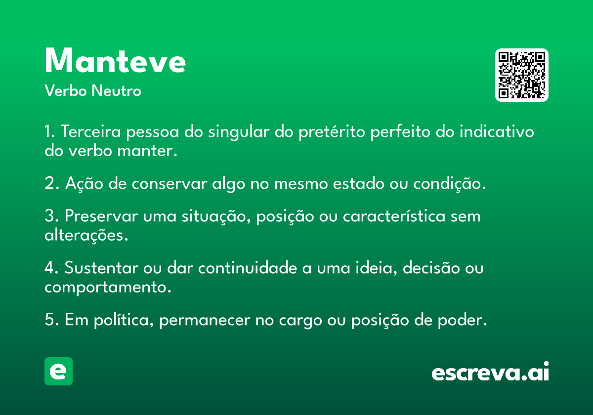 manteve