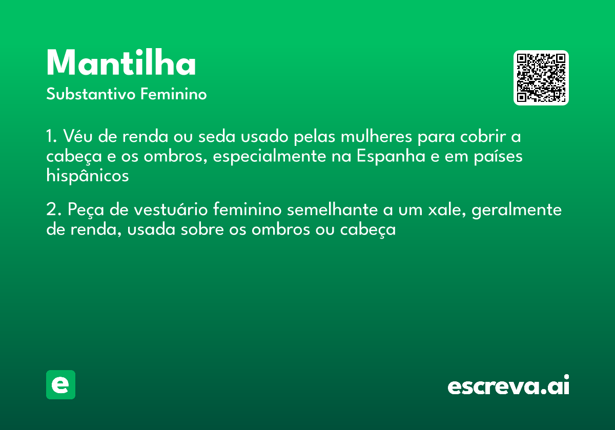 mantilha