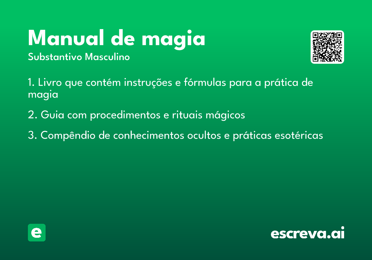 manual de magia