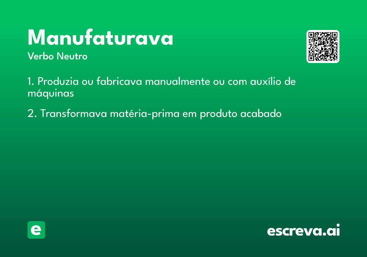 manufaturava