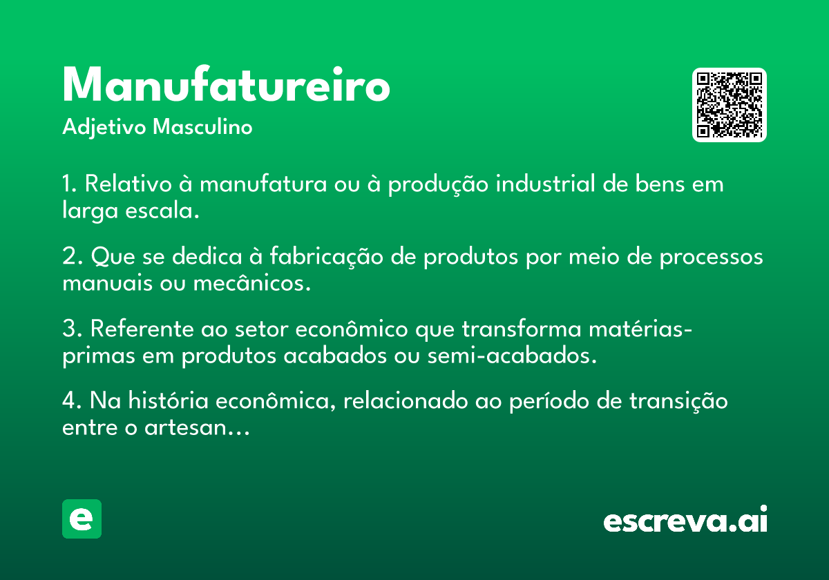 manufatureiro