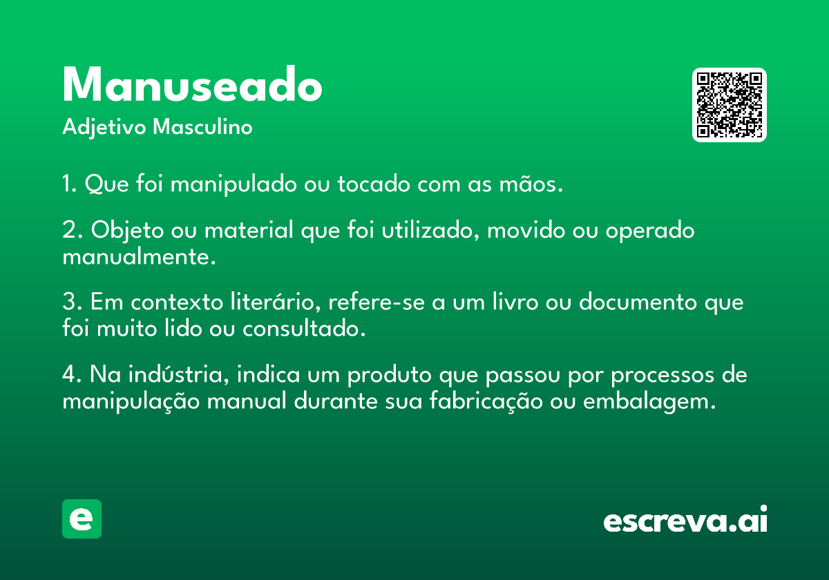 manuseado