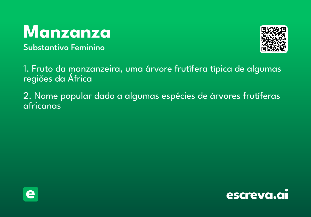manzanza
