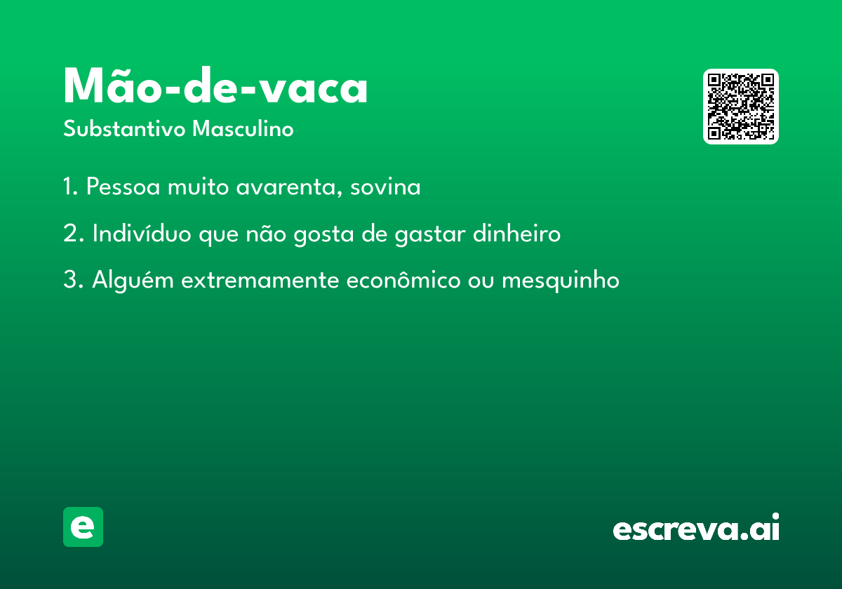 mão-de-vaca