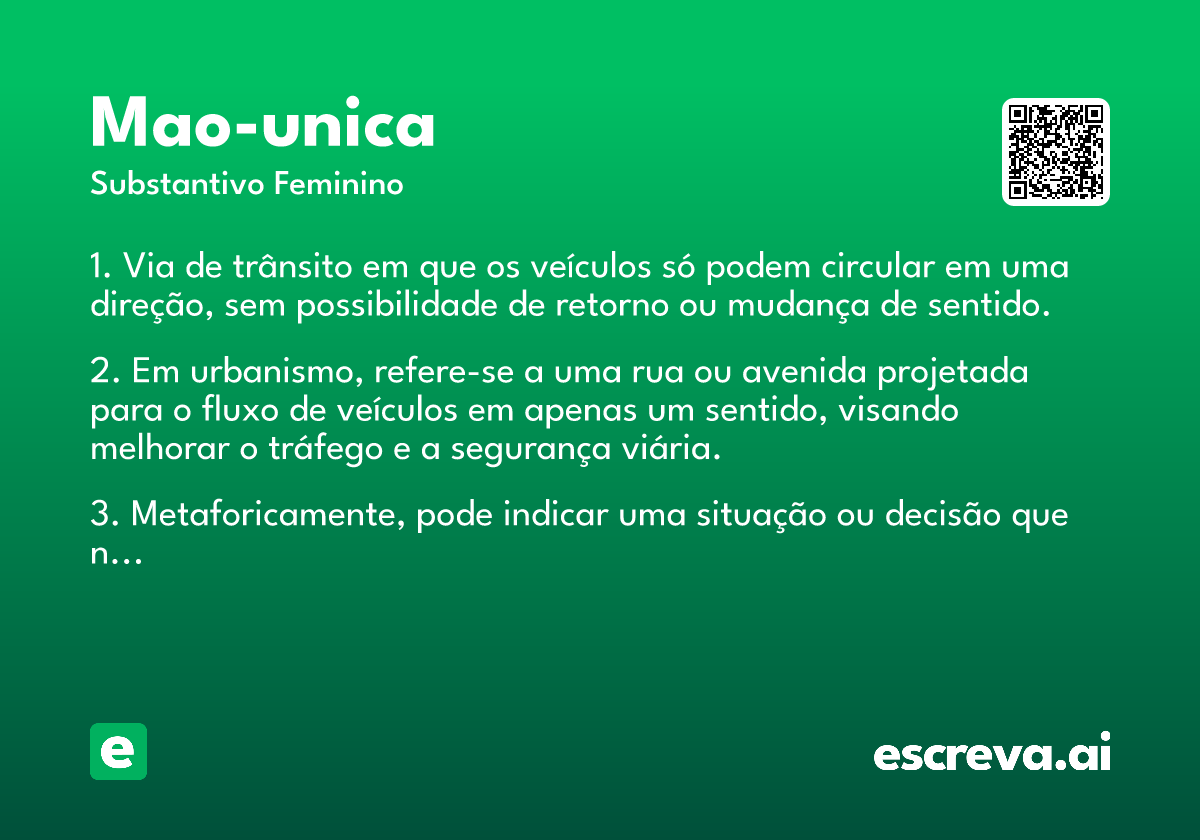 mao-unica