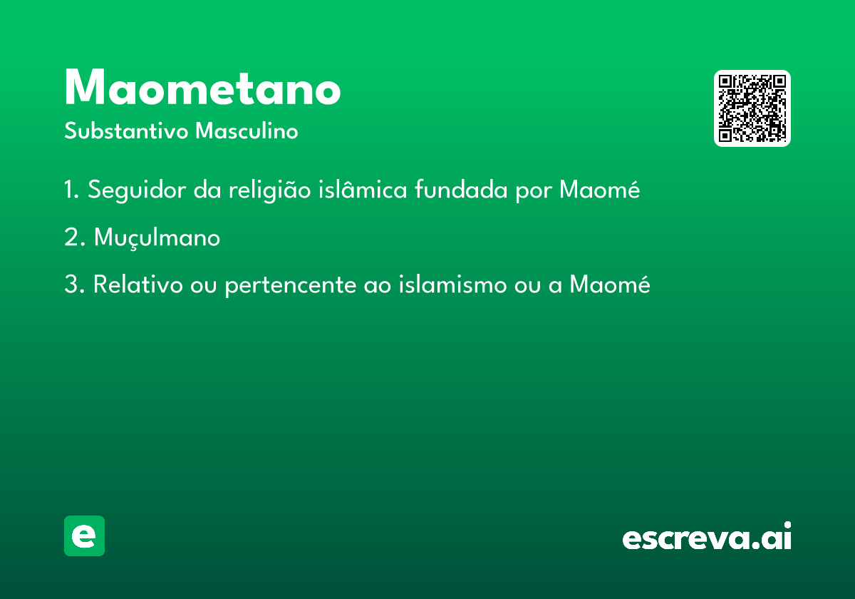 maometano