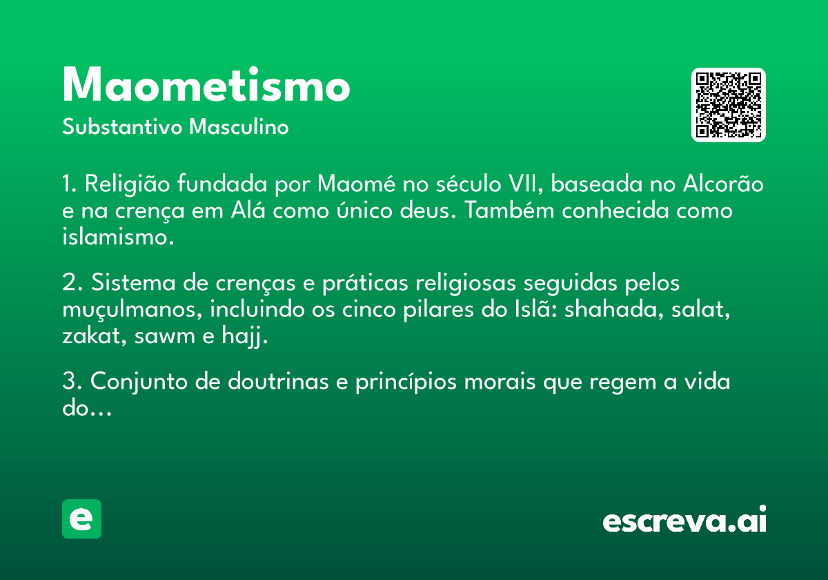 maometismo