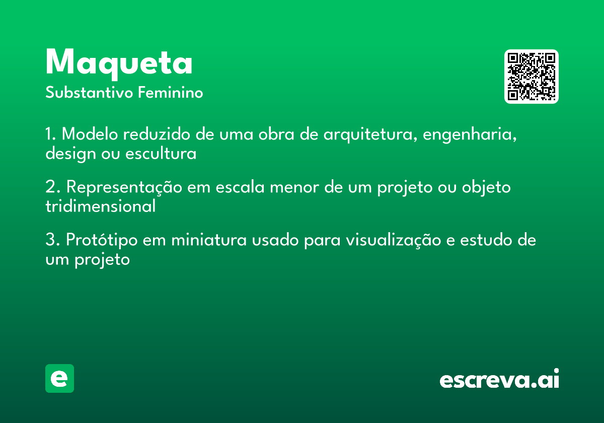 maqueta