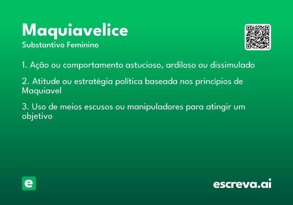 maquiavelice