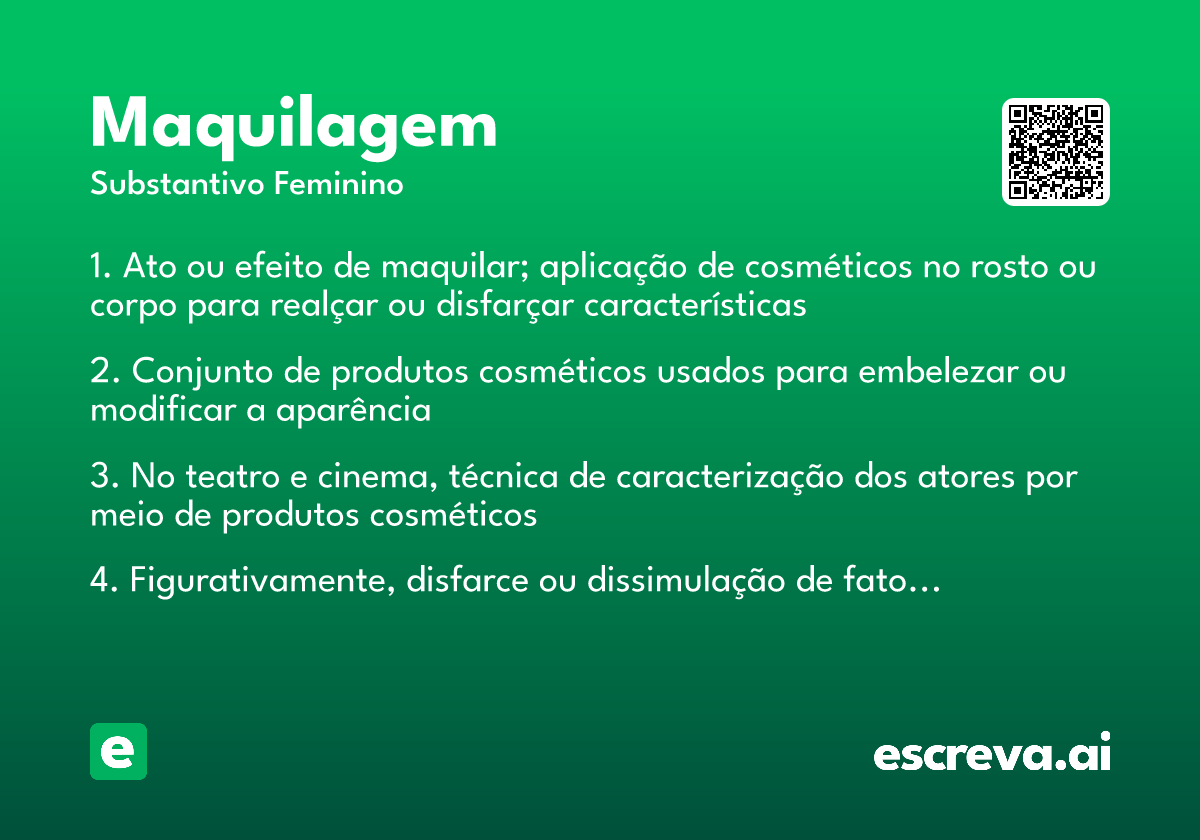 maquilagem
