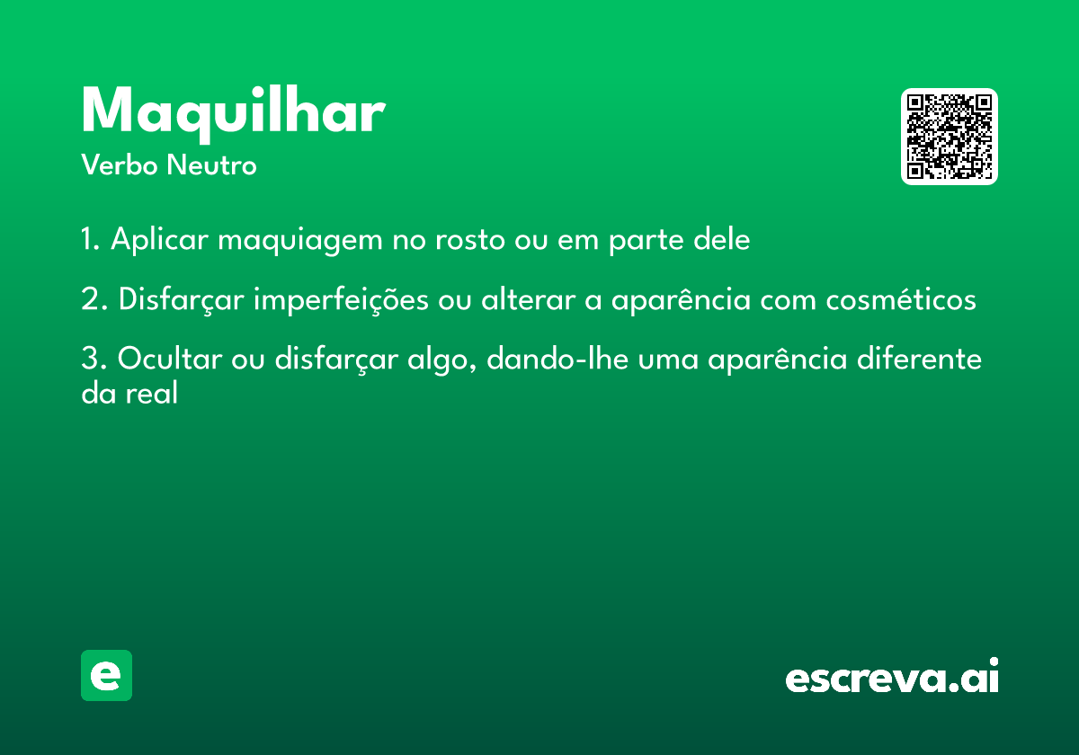 maquilhar