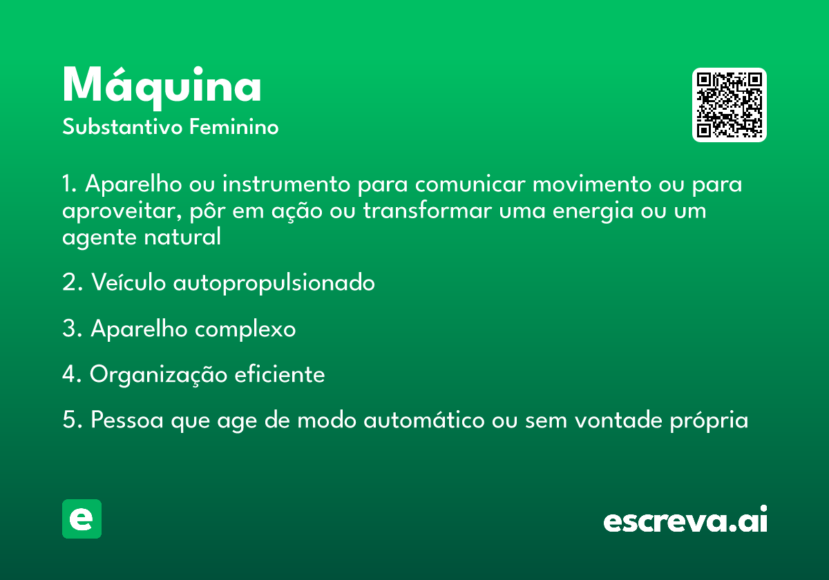 máquina