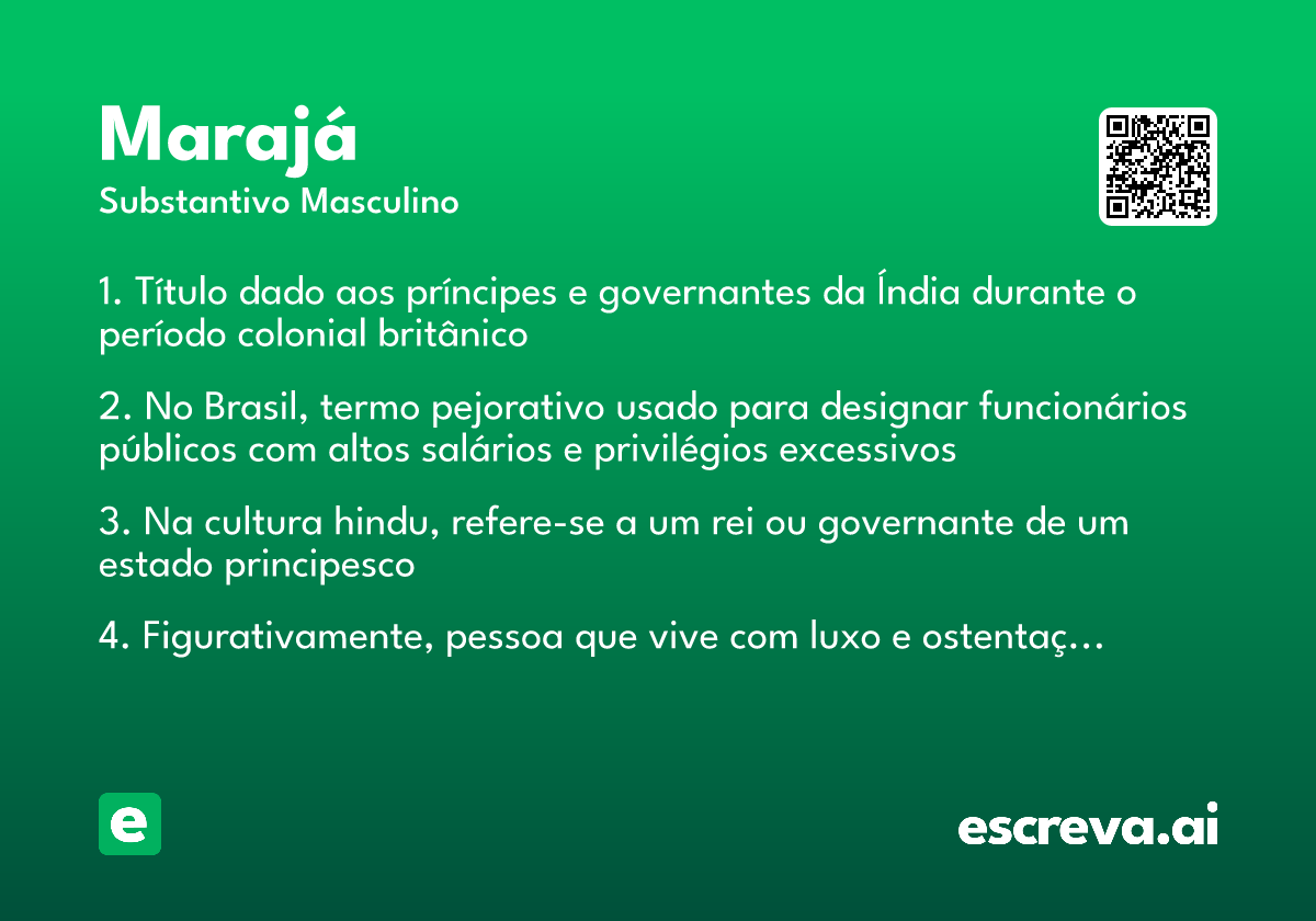 marajá