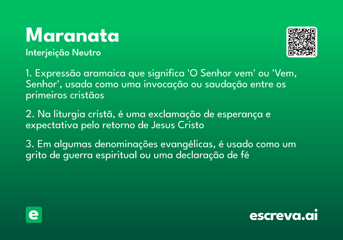 maranata