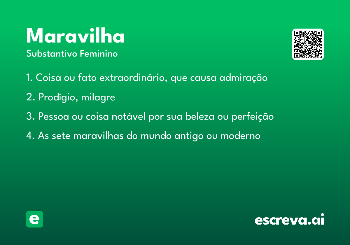 maravilha