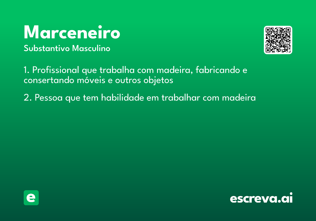 marceneiro