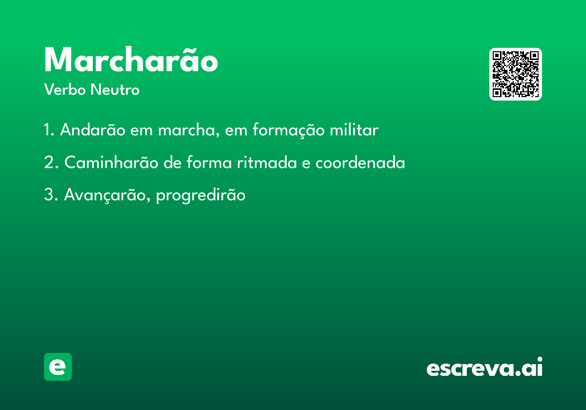 marcharão