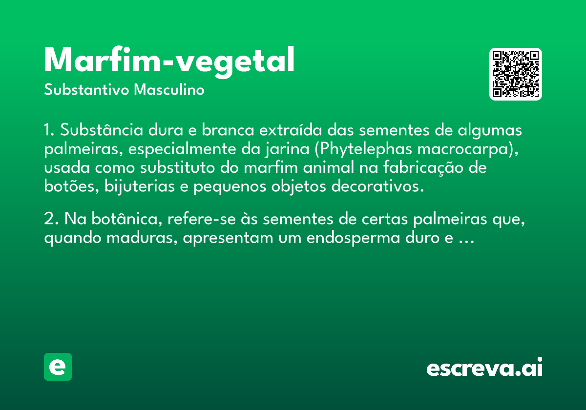 marfim-vegetal