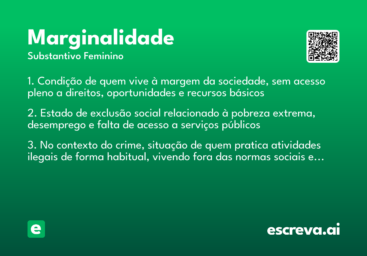marginalidade