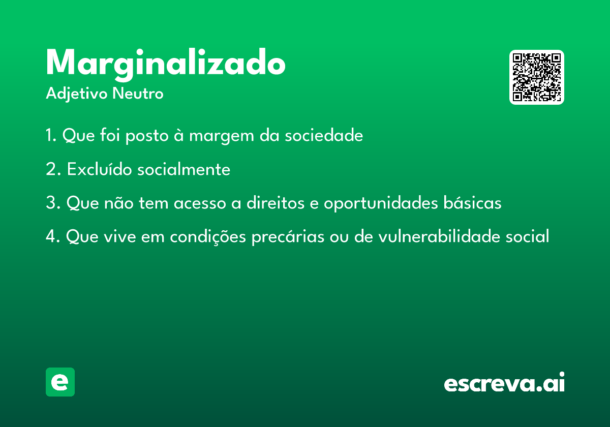 marginalizado