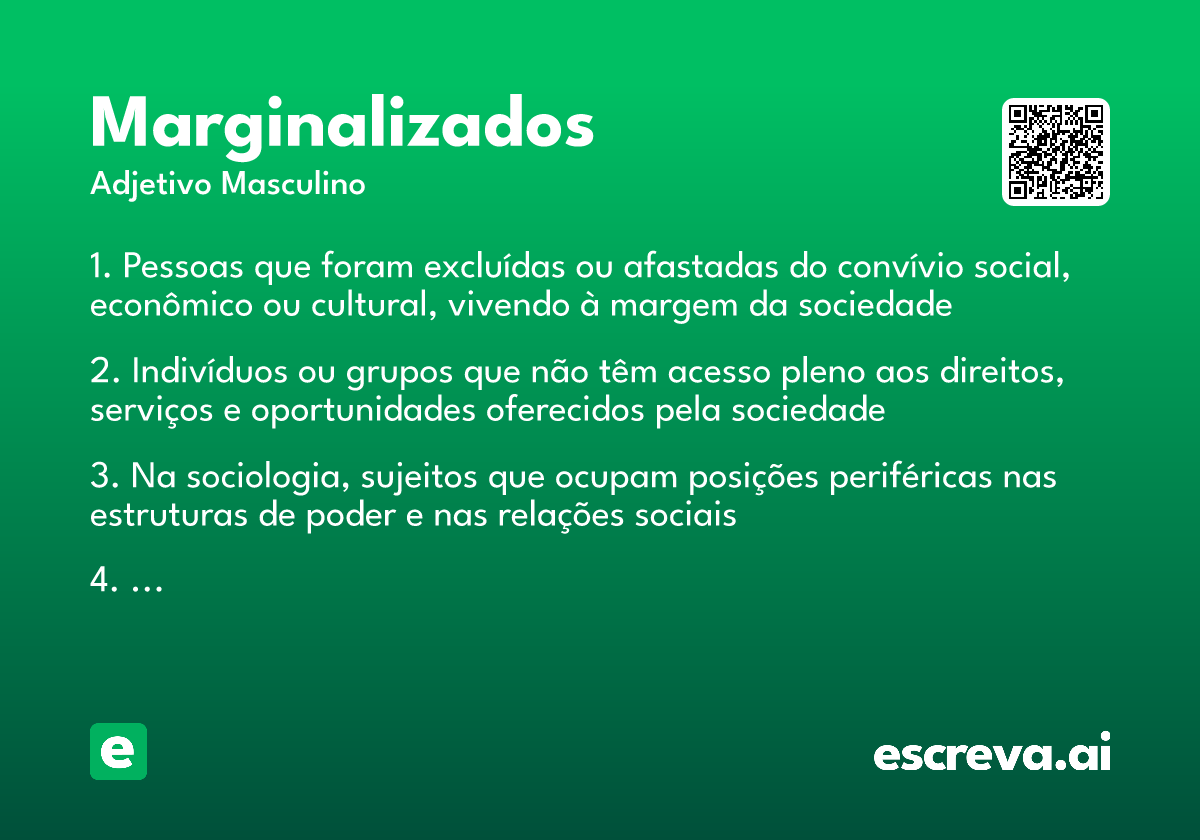 marginalizados