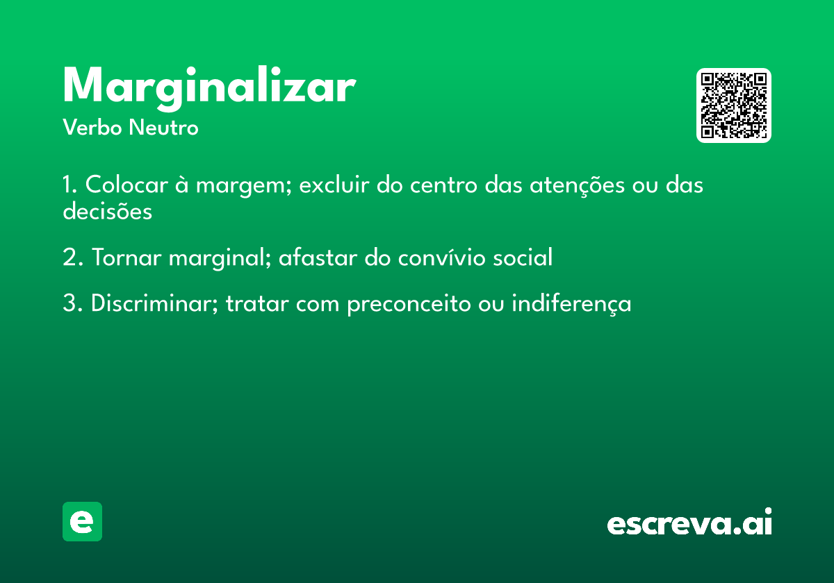 marginalizar