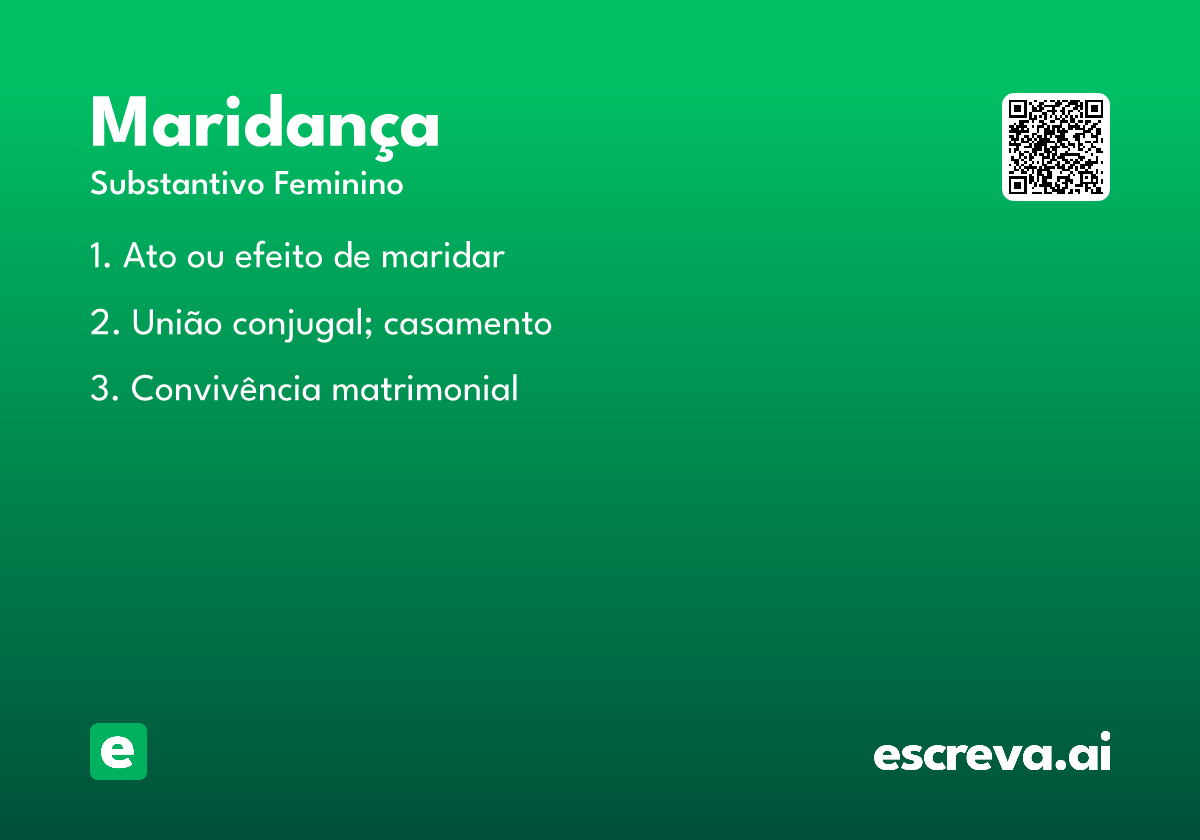 maridança