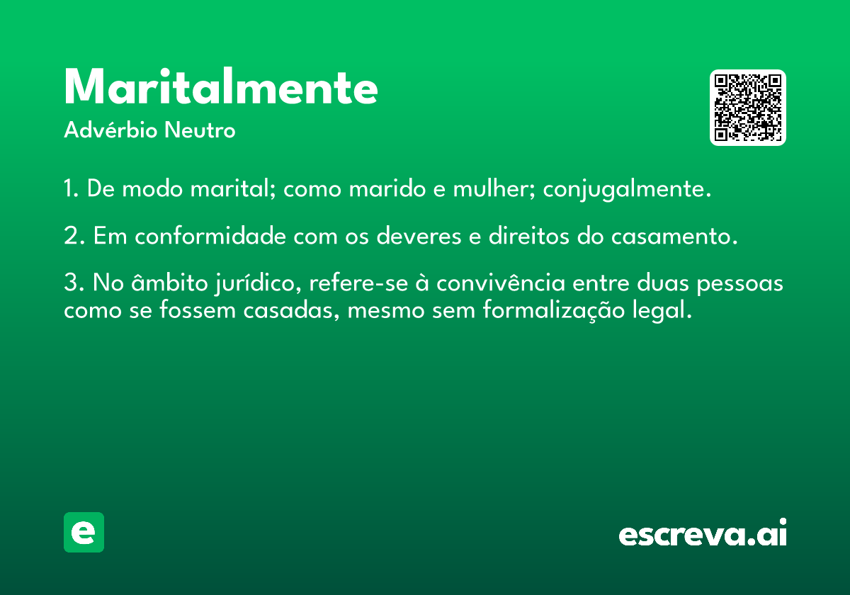 maritalmente