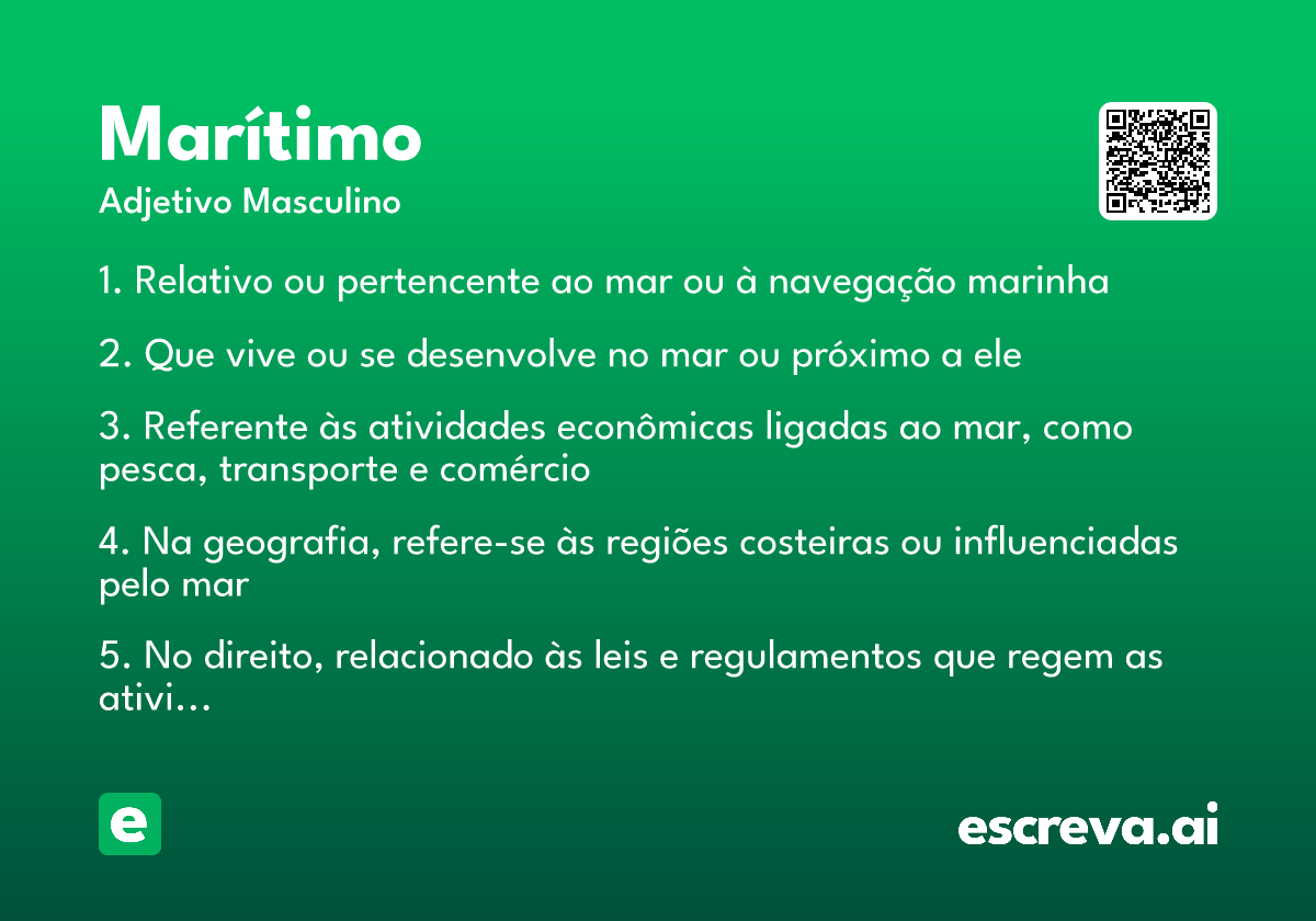 marítimo