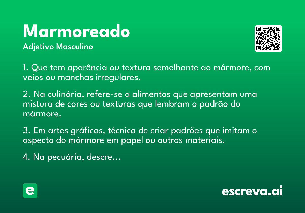 marmoreado