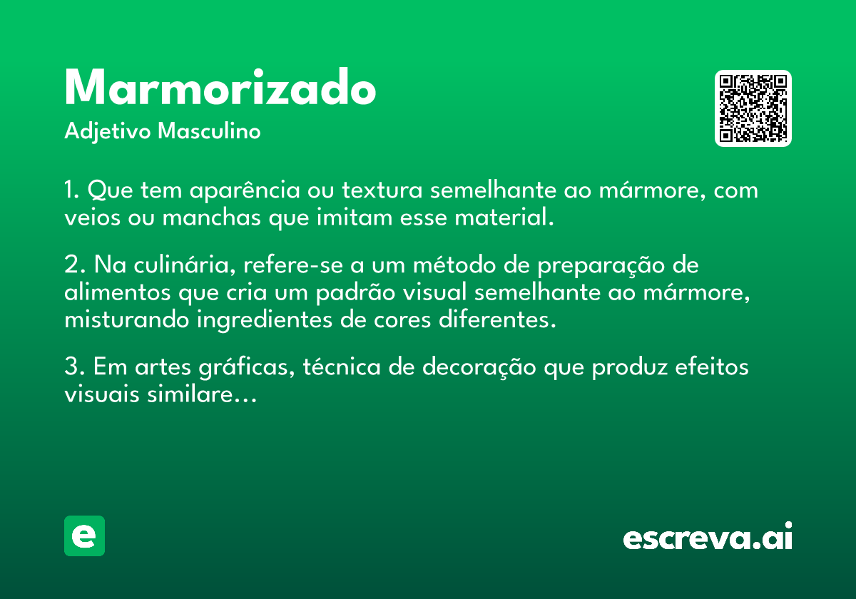 marmorizado