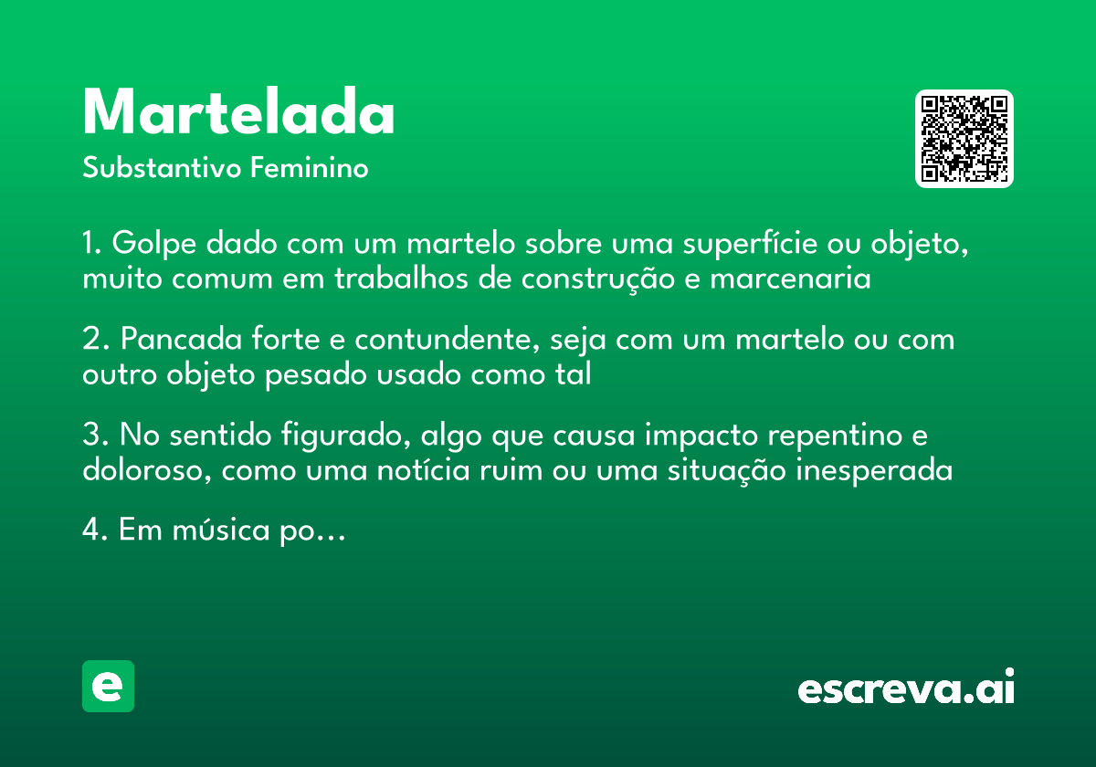 martelada