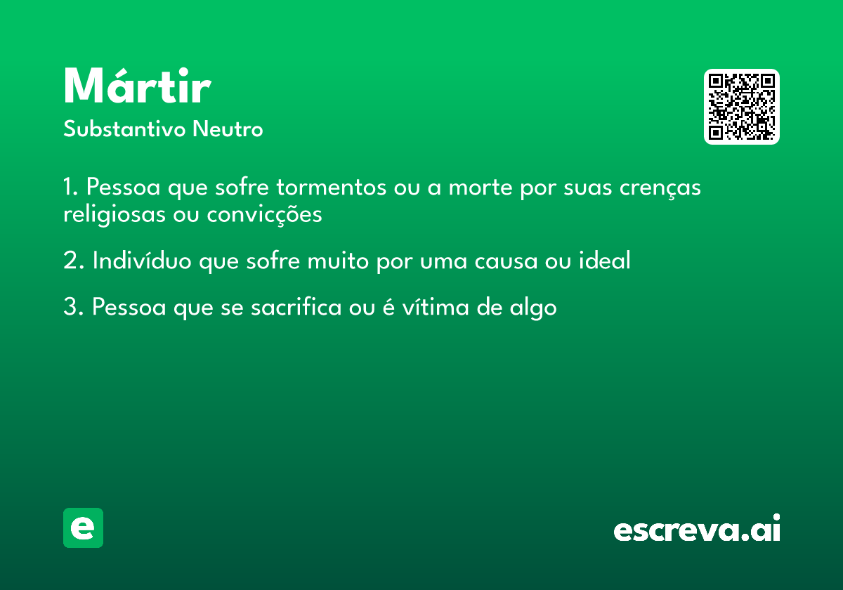 mártir