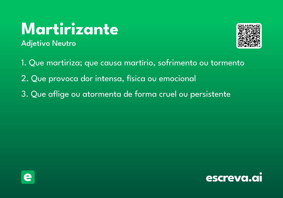 martirizante